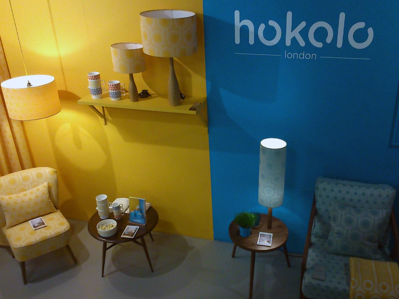  You couldn't walk past  Hokolo  without noticing their energetic stand and awesome patterned wools. 