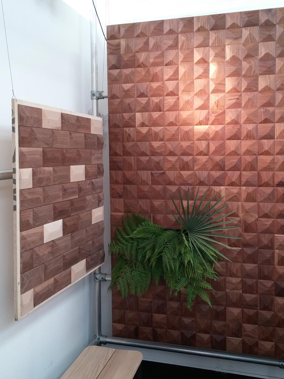 The Edit Series by Dome Studio provided a great way to spruce up an interior wall. We were also challenged to find the secret compartment which was a nice touch.
