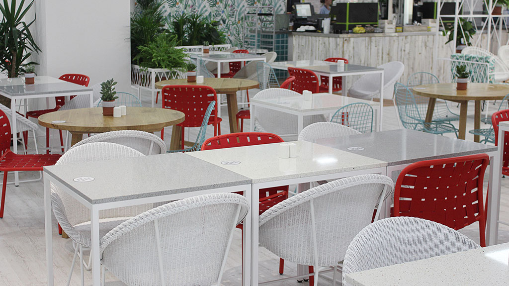 Kokoro r estaurant furniture by HF Contracts.