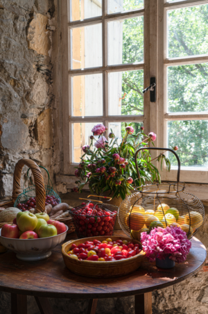 Gallery Photographs - Flowers, Food & Events — Château de Gudanes