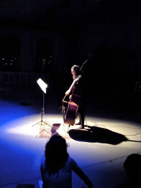 Bassist Eleonore Oppenheim performs "Heavy Beating"