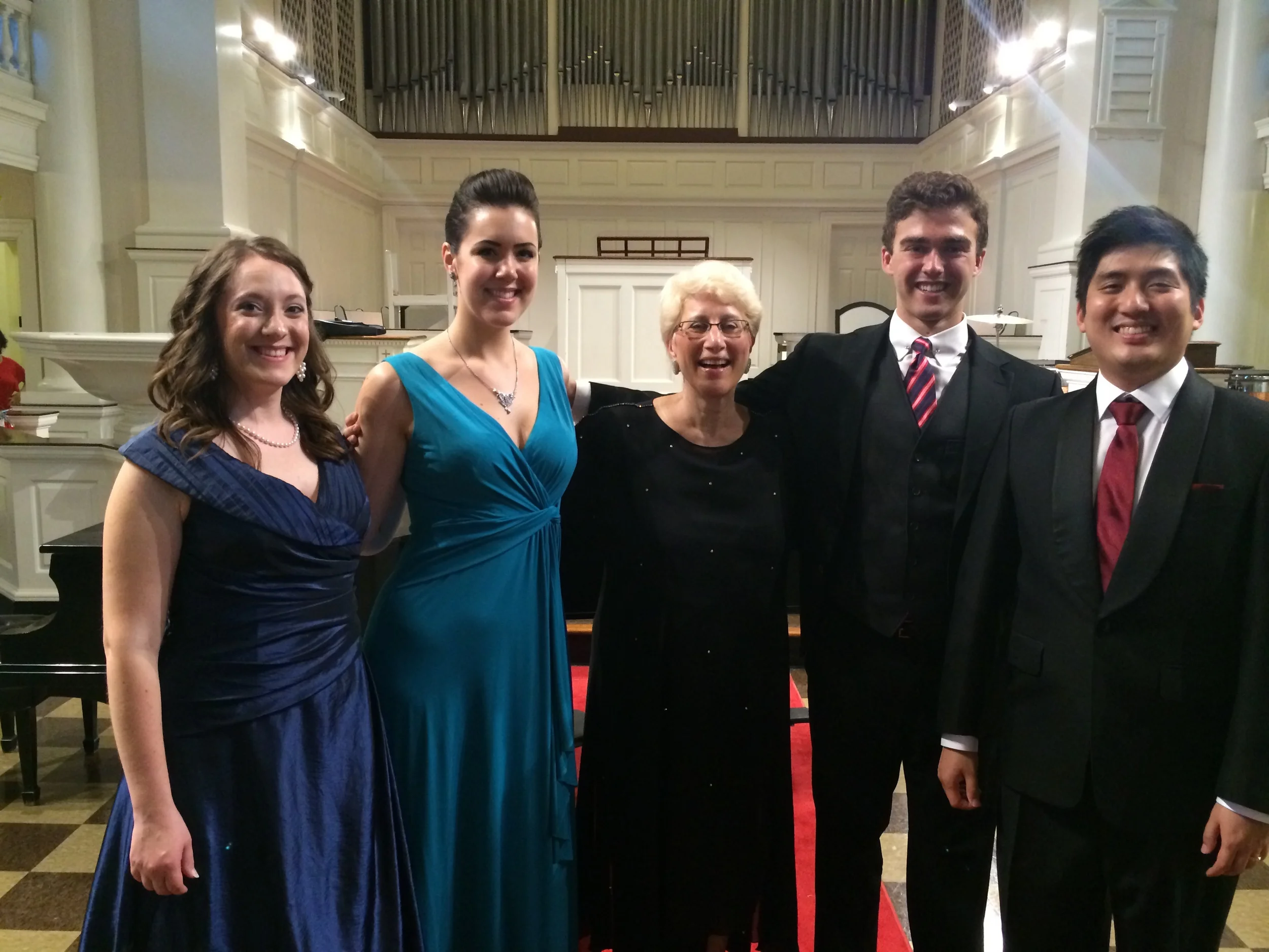  Arlene and the Vocal Fellows, Atlantic Music Festival, 2014 