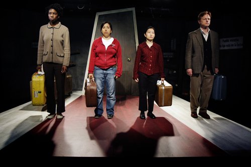  ©2008 alex felipeAll Rights Reserved.The TAXI Project is a collective creation by four members of PEN Canadas writers in exile program exploring issues of freedom of expression, and exilic and refugee experiences. The play follows four characters f