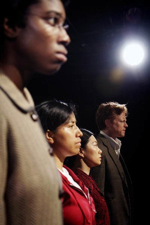  ©2008 alex felipeAll Rights Reserved.The TAXI Project is a collective creation by four members of PEN Canadas writers in exile program exploring issues of freedom of expression, and exilic and refugee experiences. The play follows four characters f