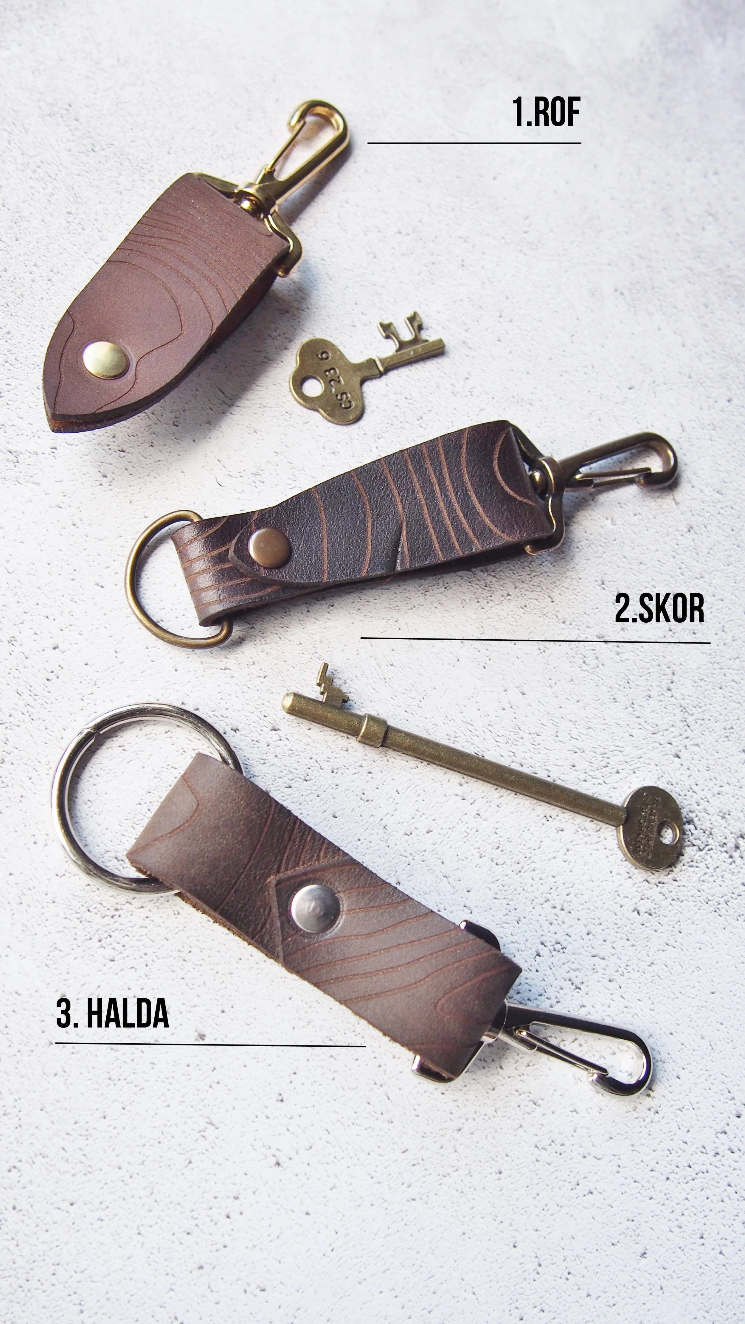 Personalised Topographic Key Fob, £27