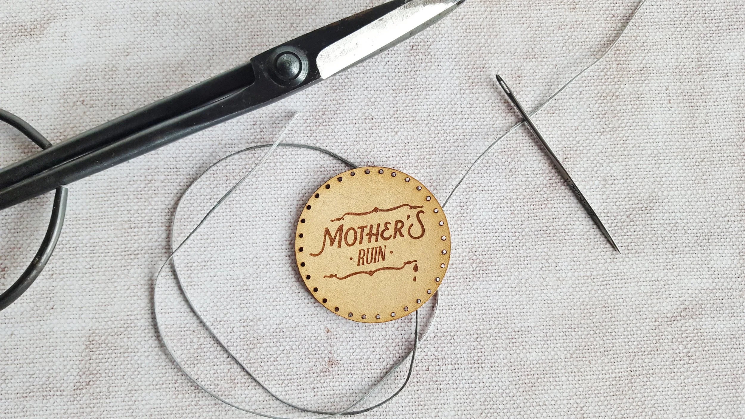 Mothers Ruin Leather Patch, £7 by HÔRD