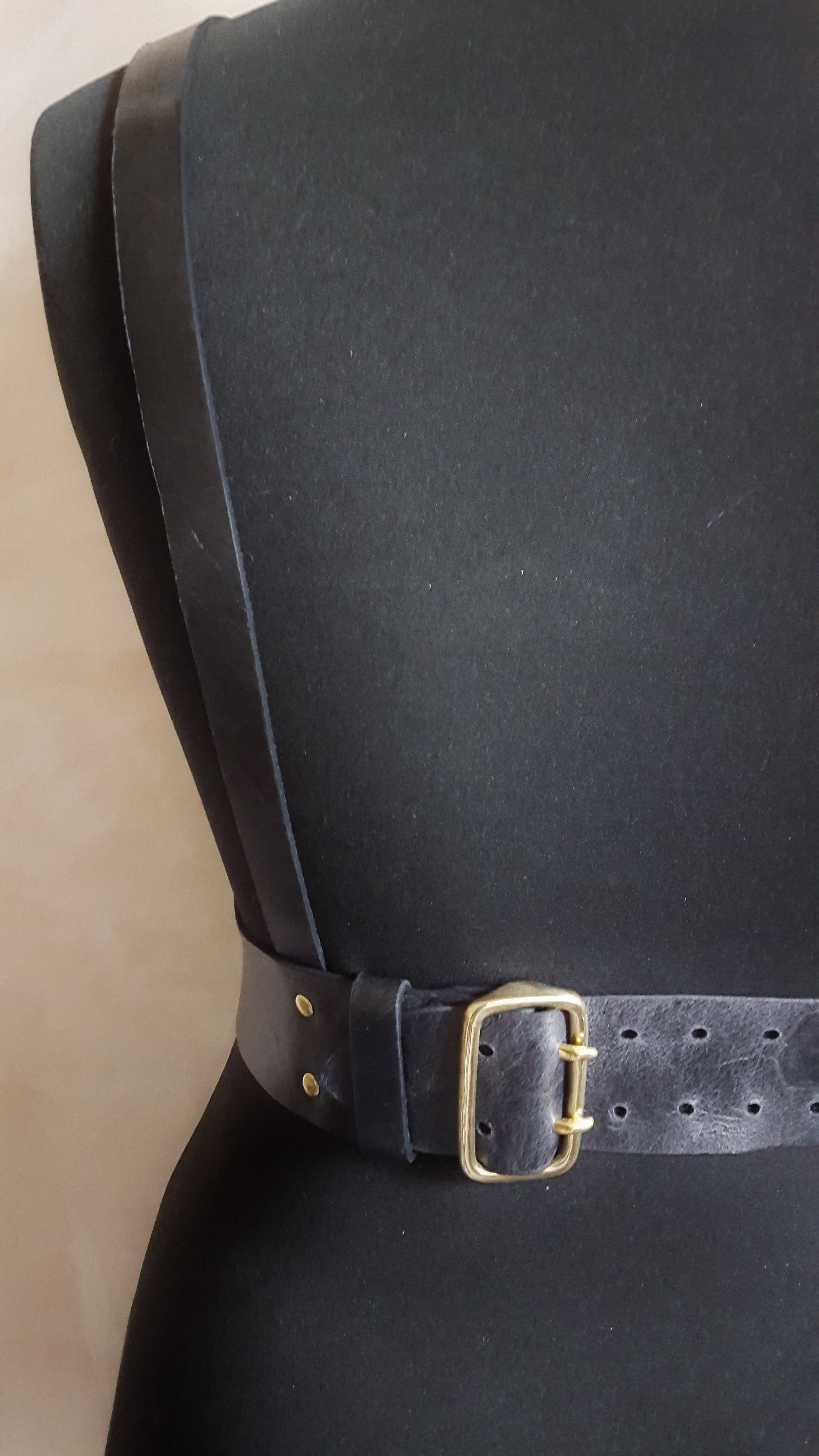The 'Hel' Leather Harness, £150 by HÔRD