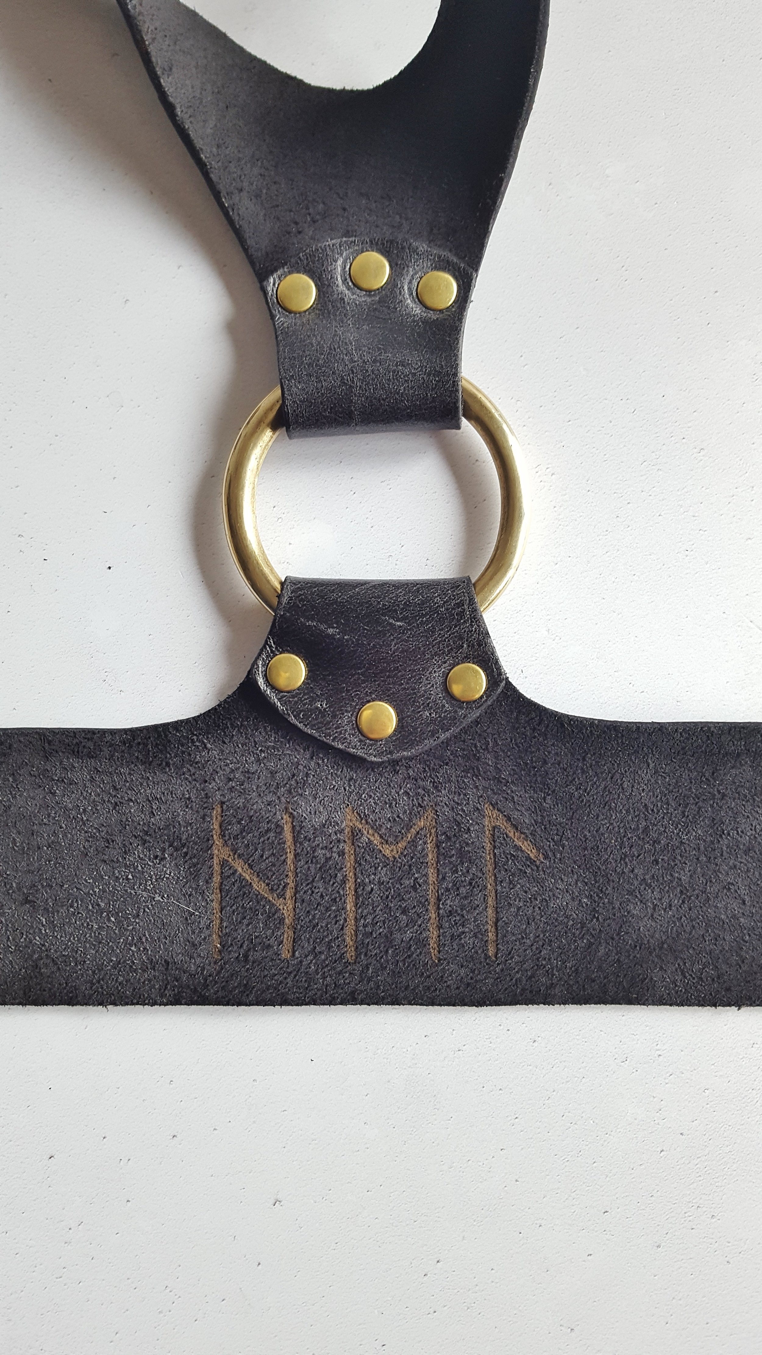 The 'Hel' Leather Harness, £150 by HÔRD