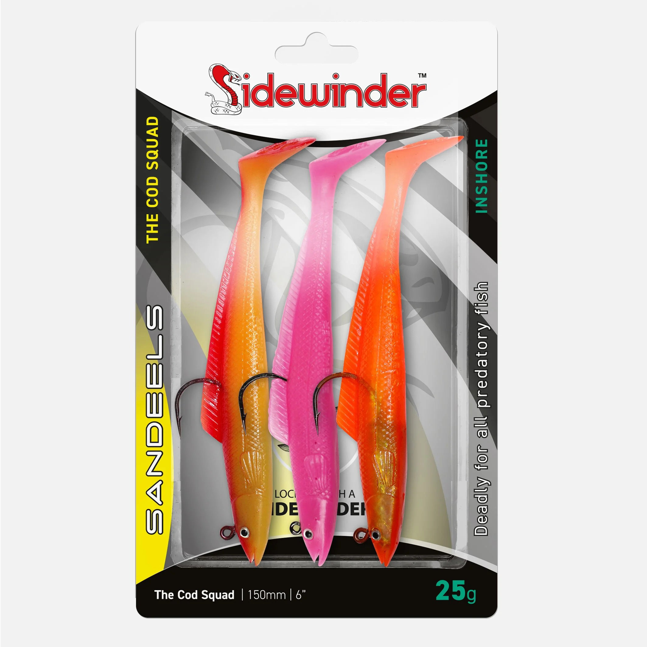 COD SQUAD SANDEELS | 4" | 6"