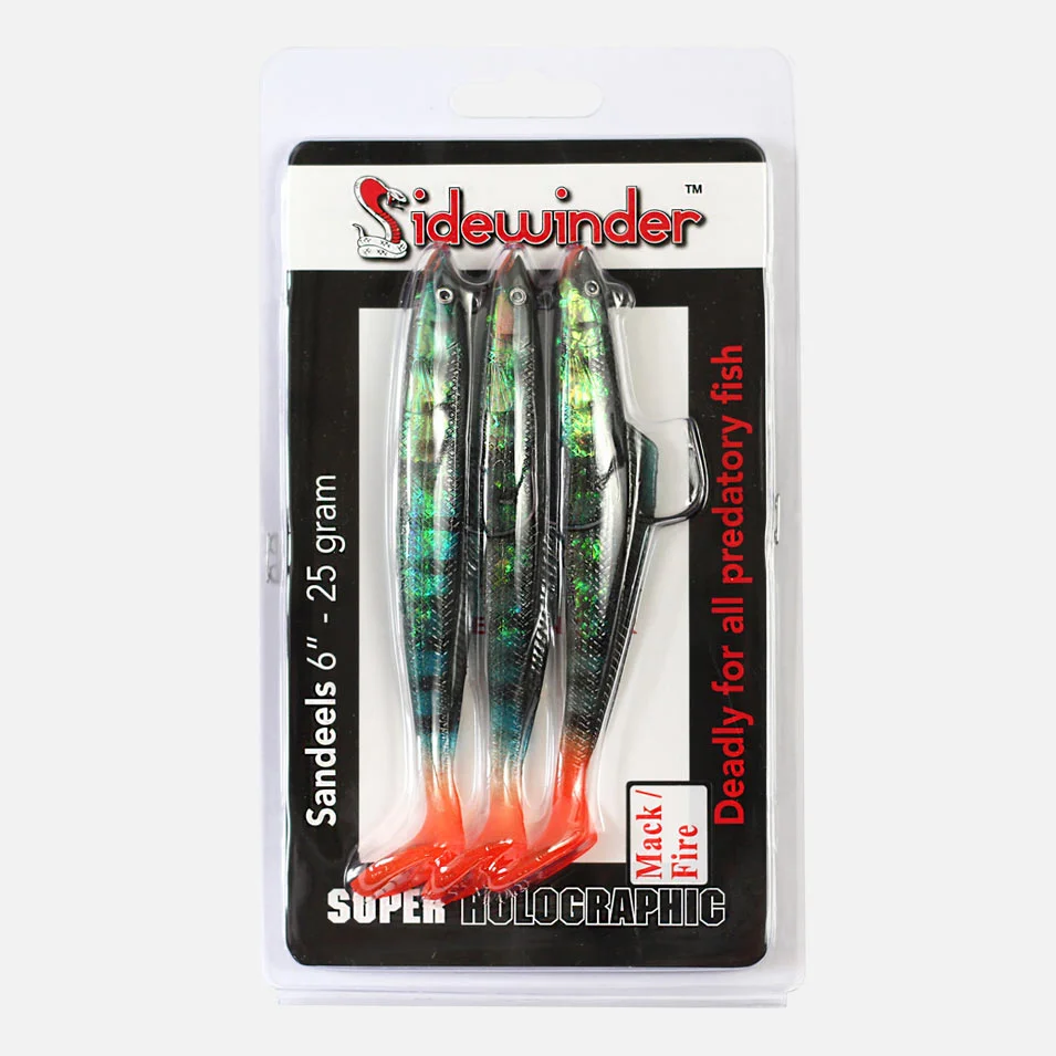SUPER HOLO SANDEELS | 6" | 25g