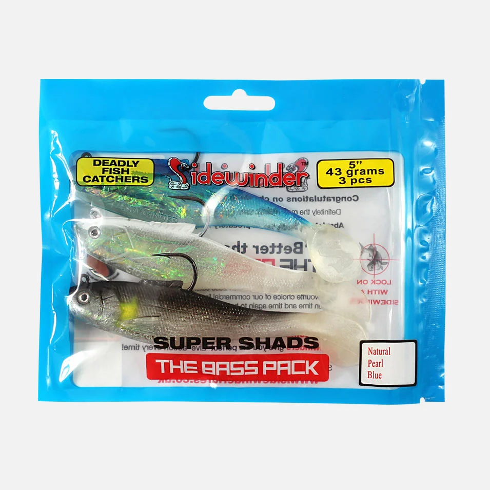 BASS PACK SHADS | 4" | 5"