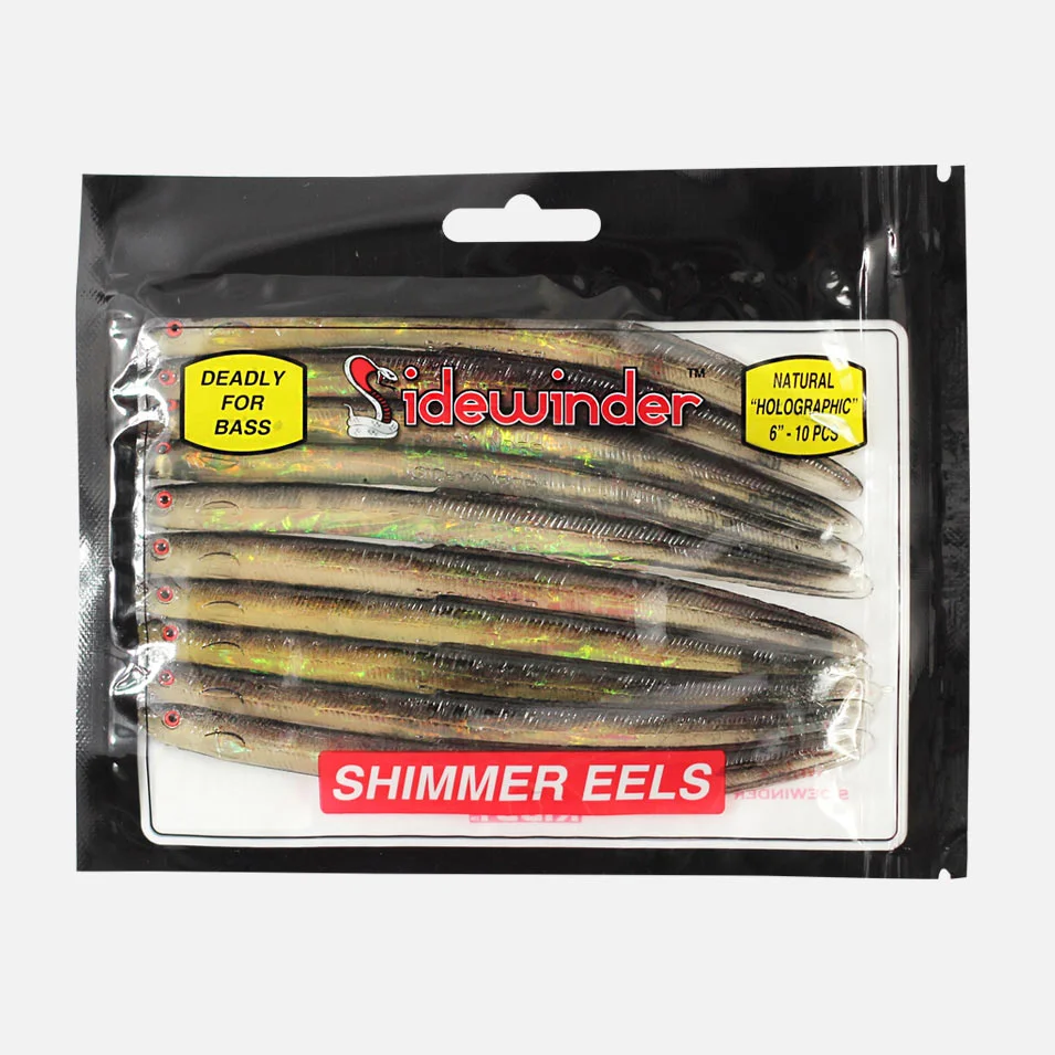 Fladen Sand Eel Lures - 15 Lures (3 Packs Of 5) In Various Colors, 6/0 Hooks For Cod & Sea Fishing 9 thumbnail image