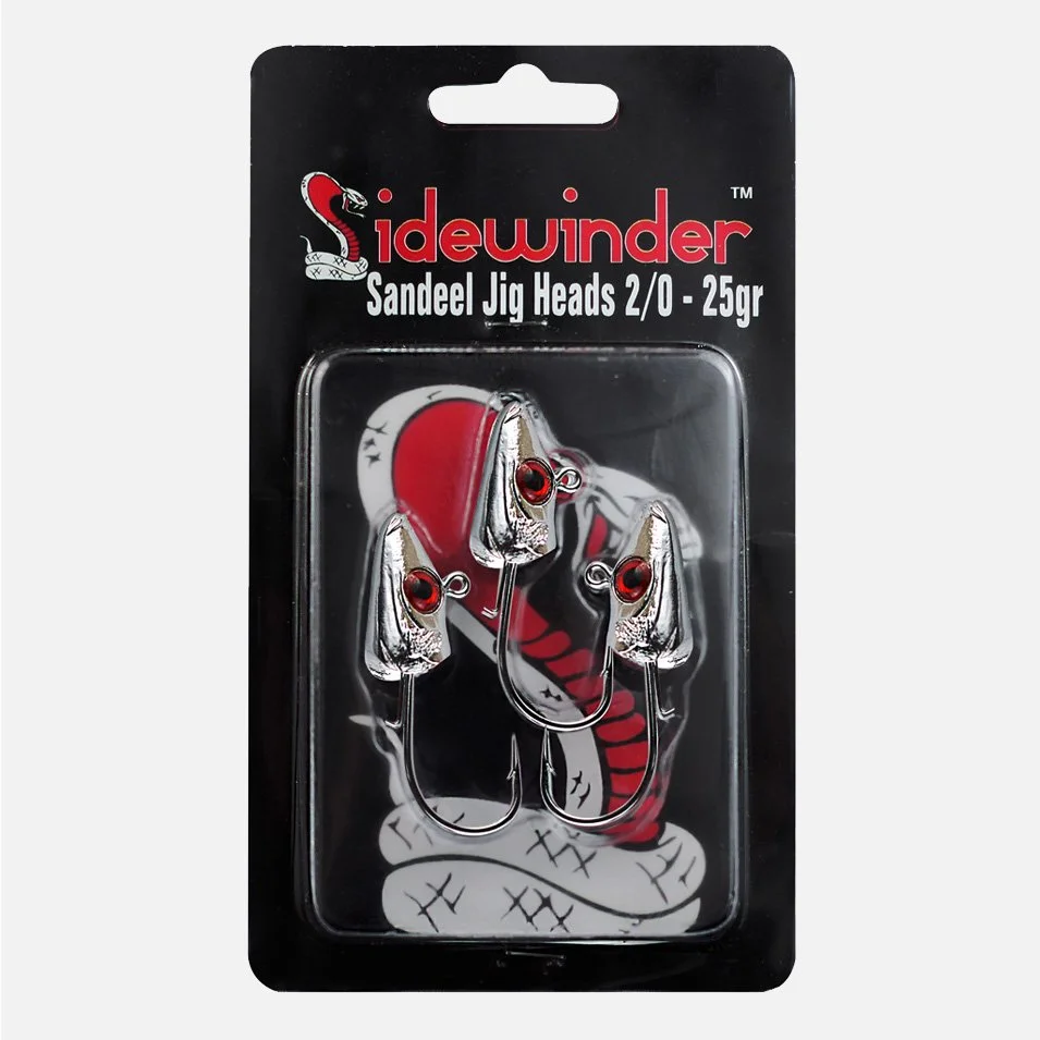 SANDEEL JIG HEADS BLOODEYE | 25g | 42g