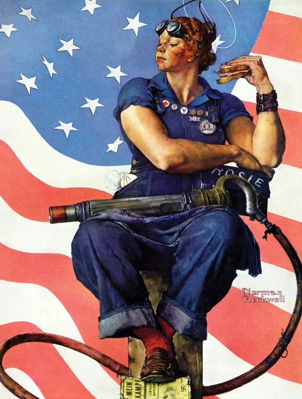 Norman Rockwell, 1943 Saturday Evening Post cover, May 29, 1943