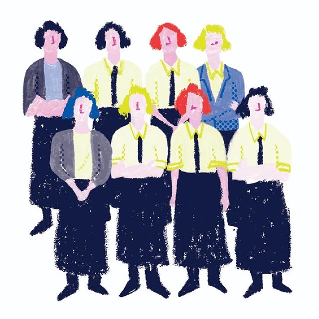 Women in Bletchley Park 1937-45

One of my favorite spots from Cracking the Code: Women Who Have Changed the Way We Look At Computers. 
Written by Alisha Sadikot, illustrated by me, for @pratham.books 
Find digital and translated versions at @pbstory