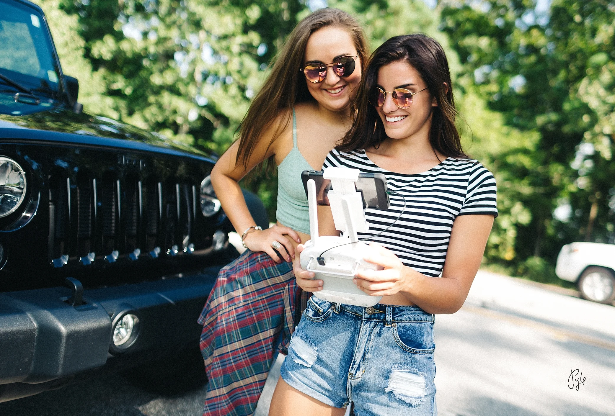 Seniors and Friends, Julia and Abbey, HCHS