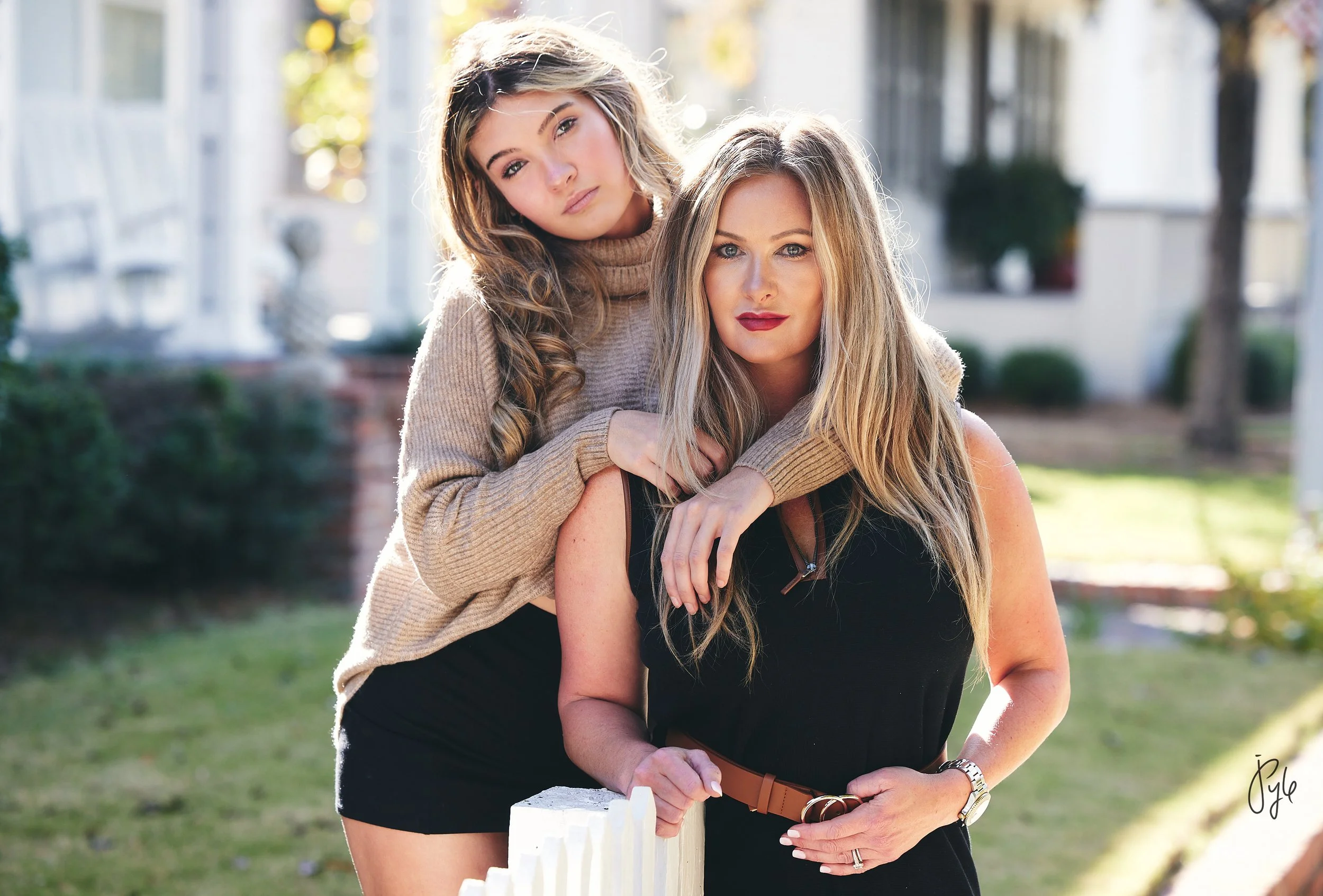 Mother/Daughter, Senior Portfolio, Fall Family, Chaylee ad Crystal, Columbus, GA