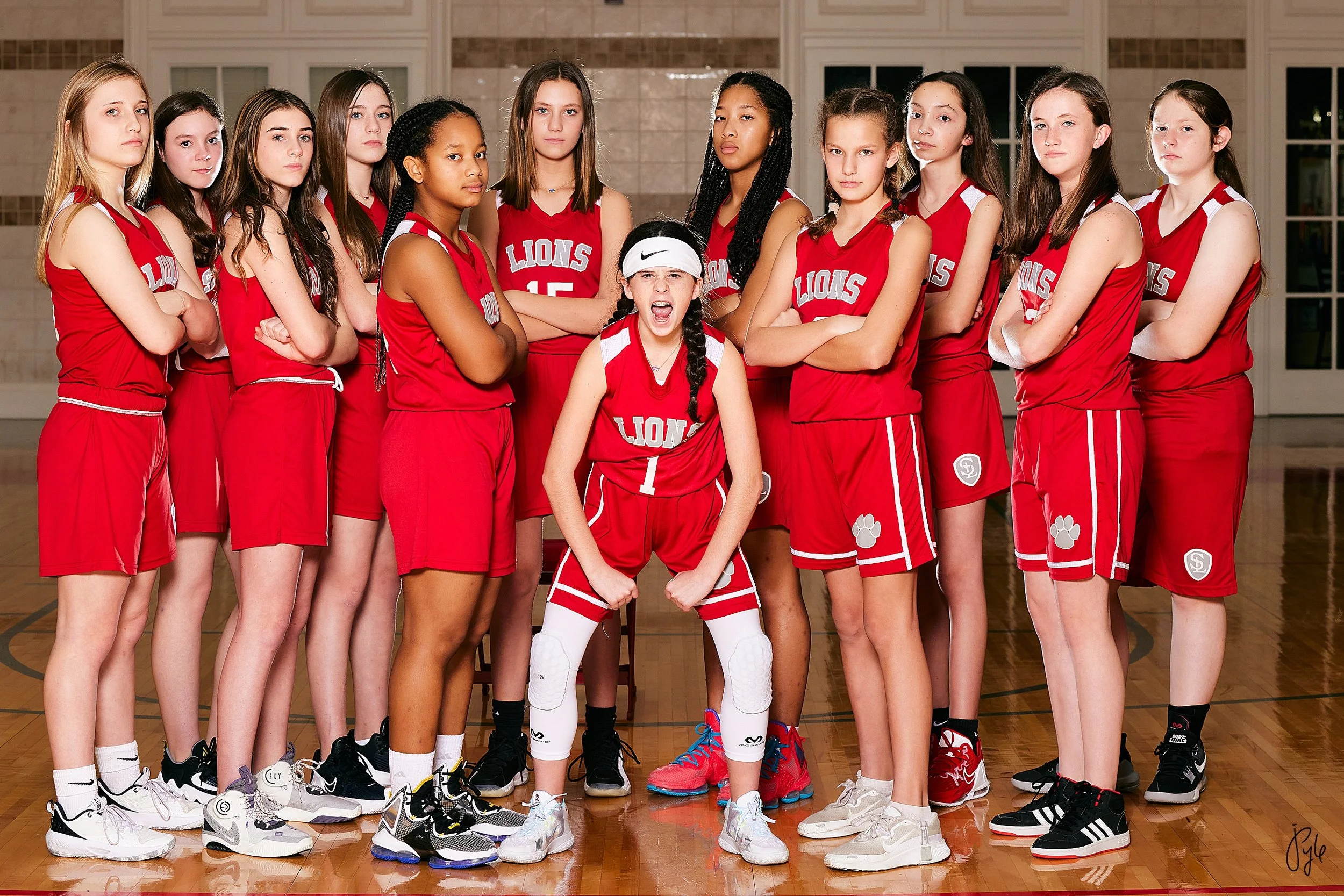 St Luke Basketball, Team Session, Columbus, GA