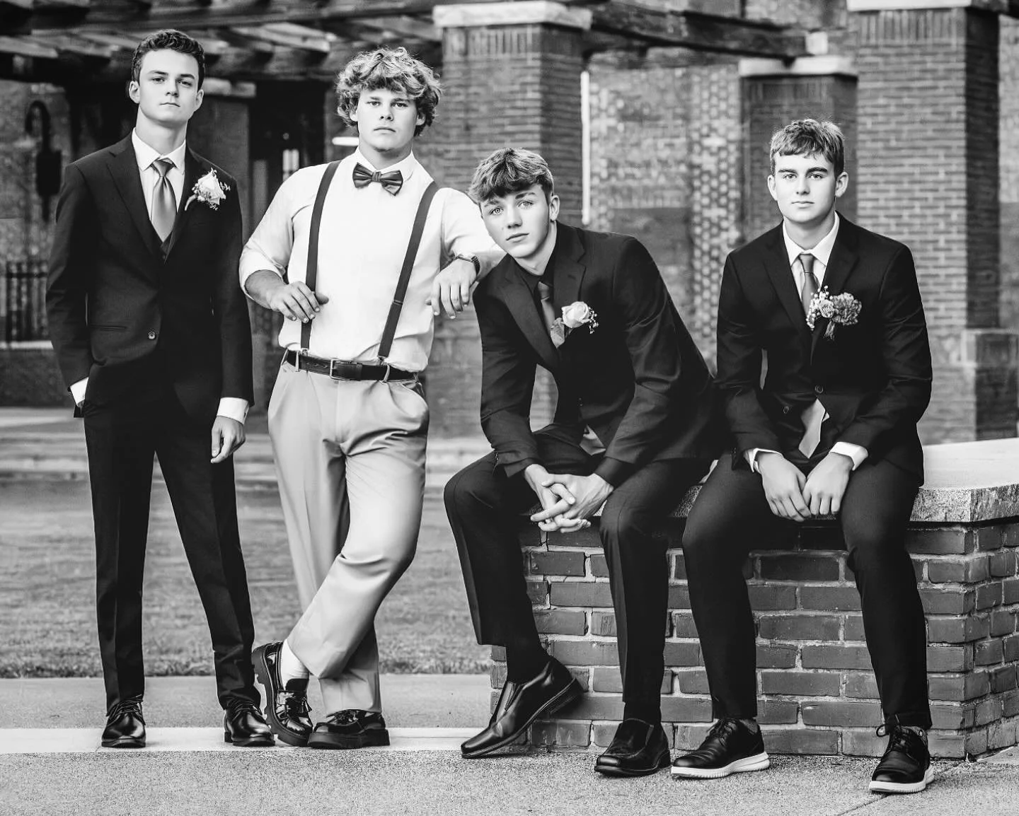 The guys. 😎
#Glenwood #Homecoming
#classof2028 #jpyleseniors 
#gators #jpyle