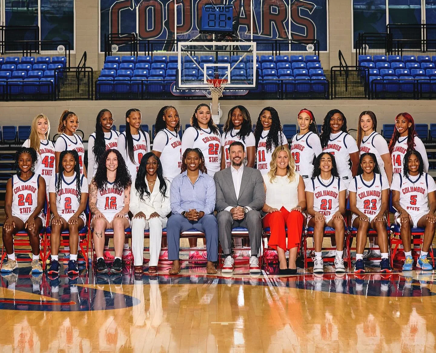 The @csuwbb lady cougars 🏀 
It&rsquo;s almost basketball season. 👏
#jpyleteam #mediaday #csu #jpyle