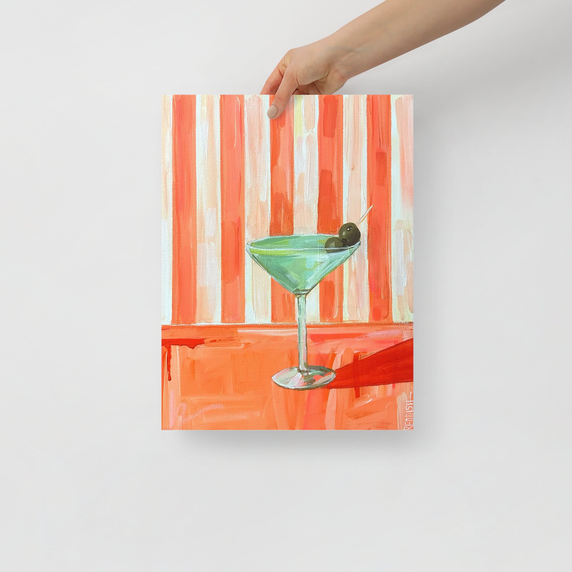 "Martini" - Art Print