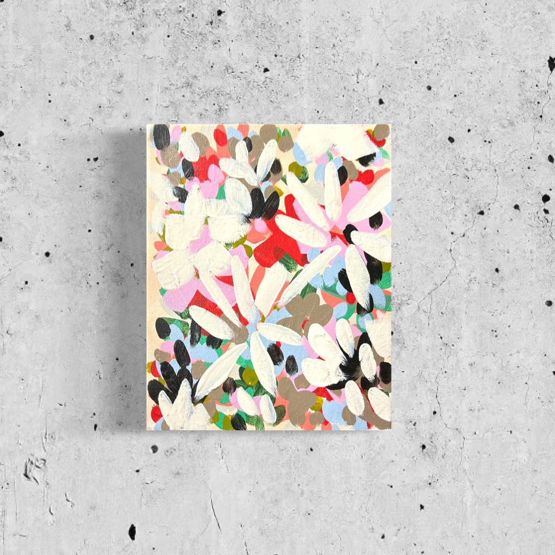 "So Very Loved" - 8x10x1.5in Original Painting on Canvas