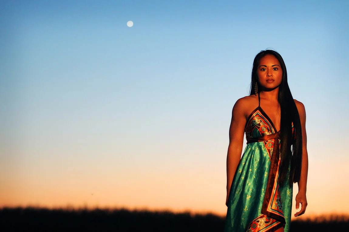  Sunset portrait in Turlock 