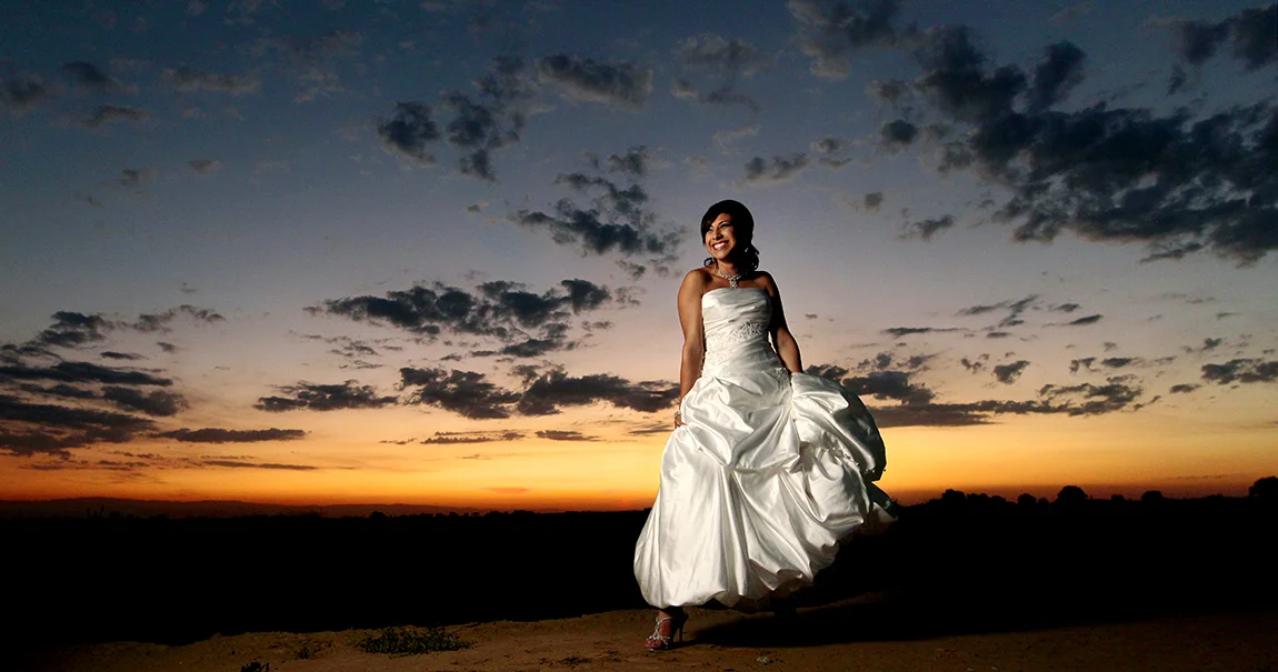  Sunset Wedding in Manteca 