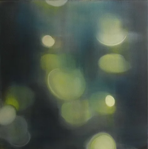   Lily Pads , 2013, Oil on Canvas, 36 x 36 