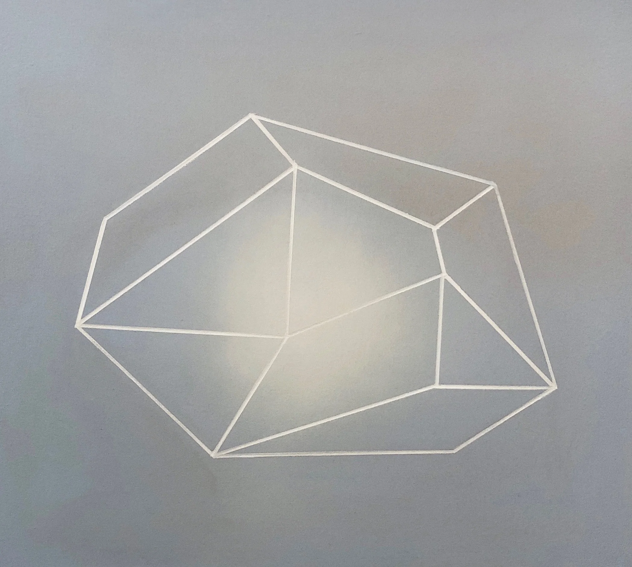 Crystal Two, 2018, Mixed Media on Canvas