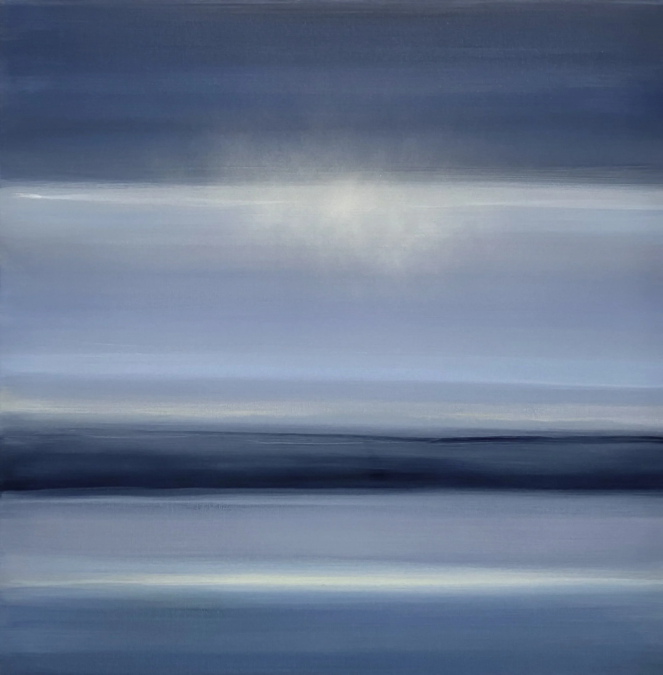 Last Light II, oil on canvas, 36" x 36"