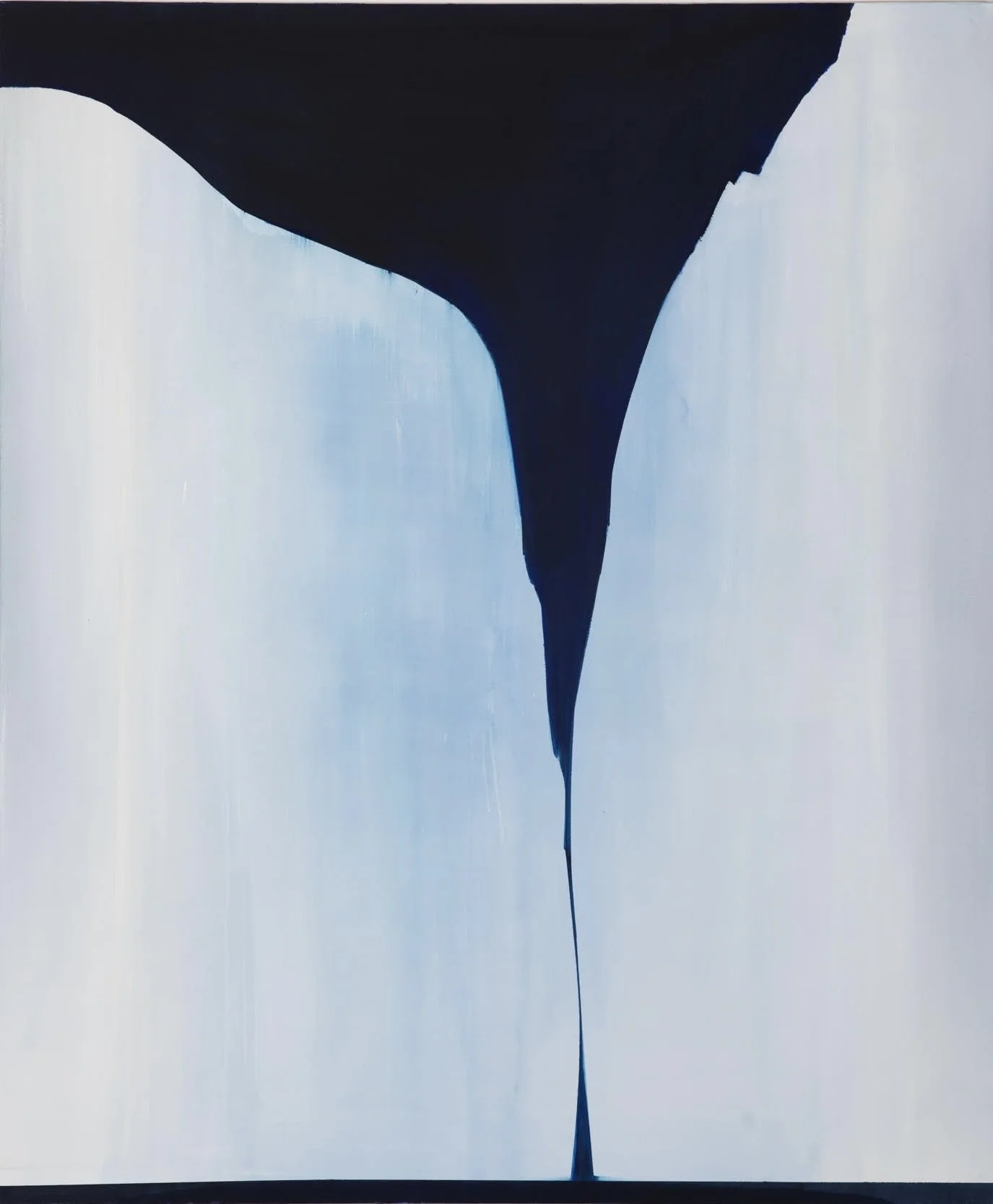 Glacial, oil on canvas, 72" x 60"