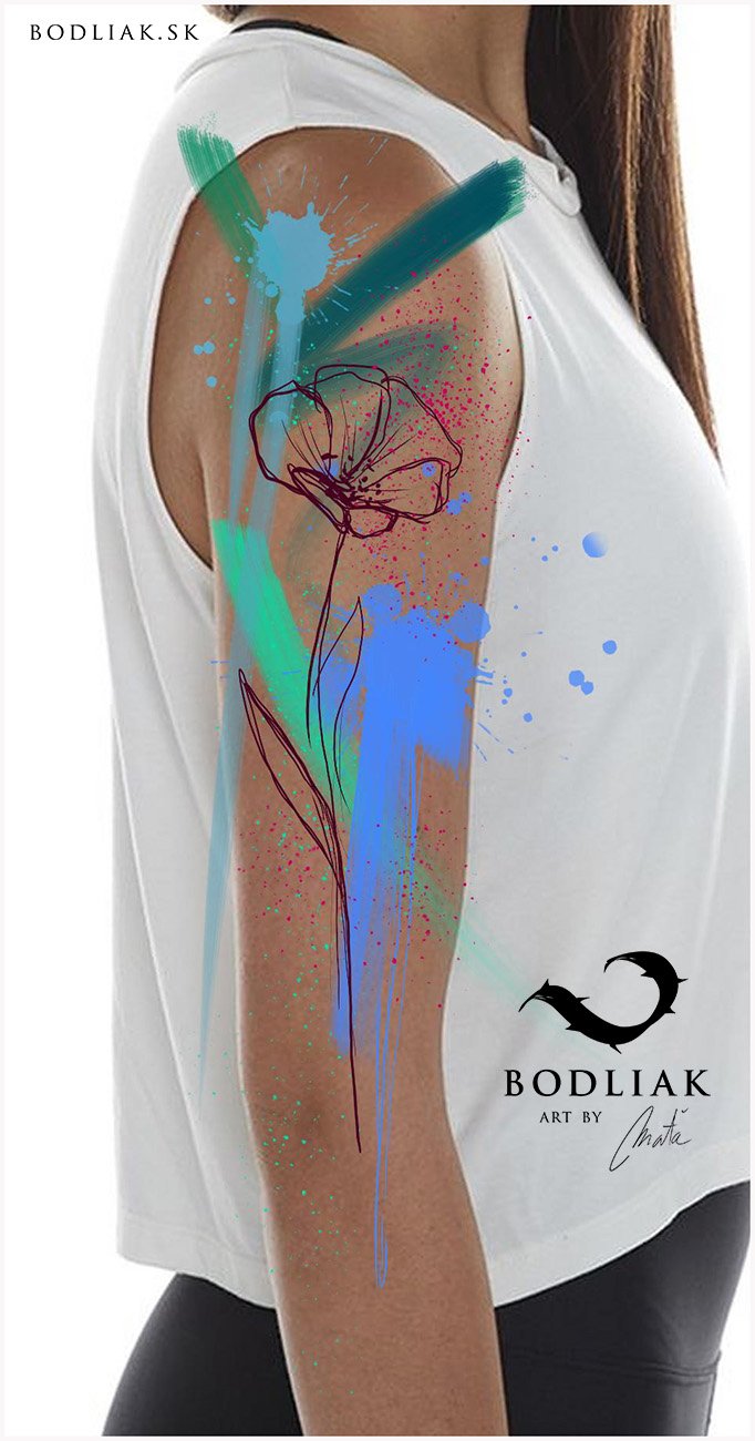  bodliak-bodliaktattoo-volny-motiv-freedesign-tetovanie-tattoo-colourtattoo-design-mata-abstract-flower-kvet-brush 