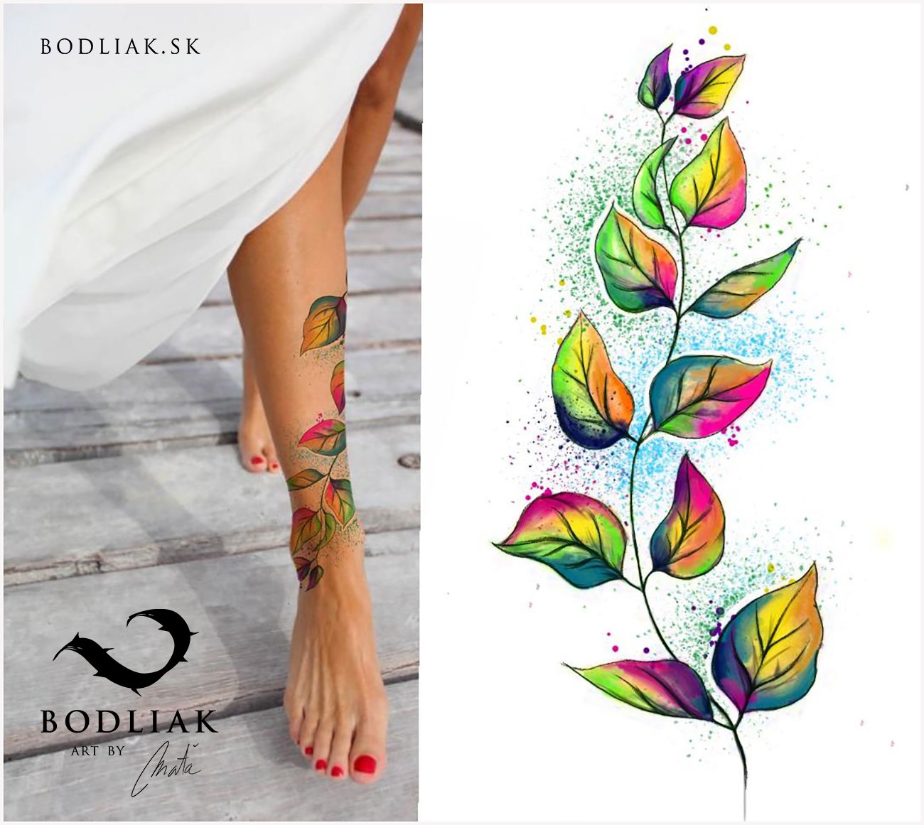 Bodliak_Bodliaktattoo_Zilina_Volne_Motivy_Tetovanie_Navrh_Mata_Farebne_Colour_Tattoodesign_Listy_Konarik_Leaves_Branch_Tattoo_0283.jpg