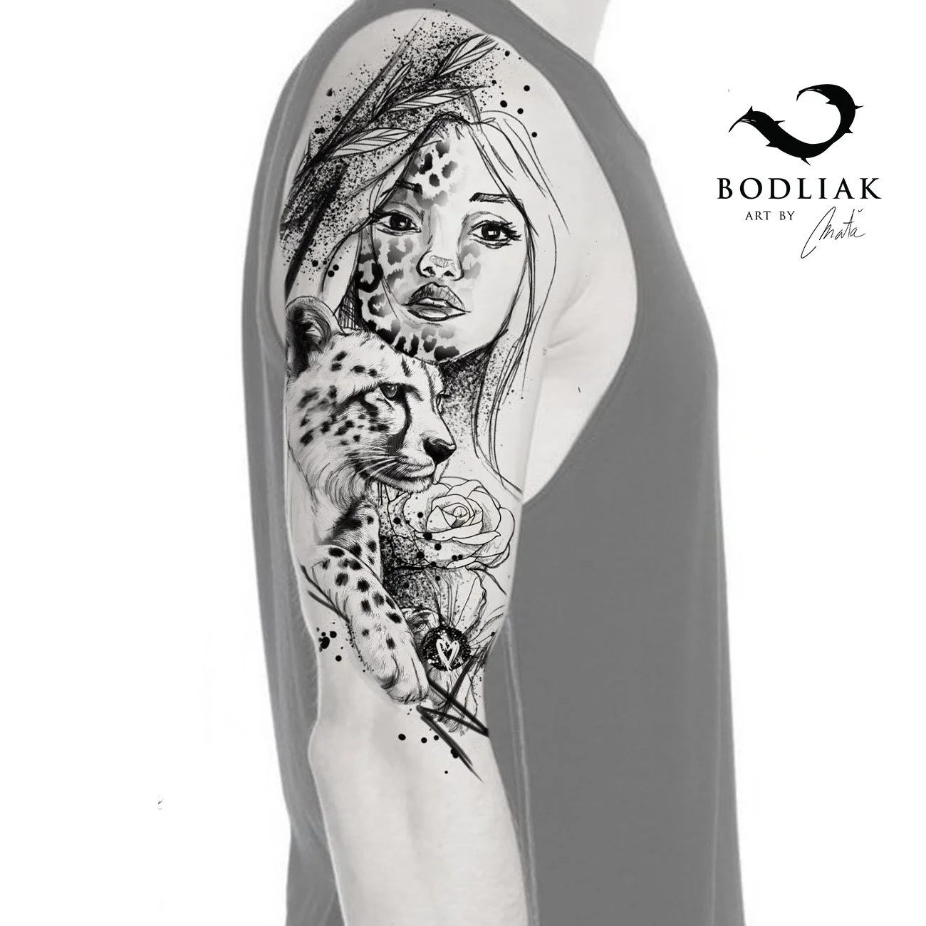 CheetahTattoo_WomenTattoo_WomenPortraitTattoo_TattooDesign_VolneMotivy_Tetovanie_Navrh_Mata_Zilina_Fineline_Illustrative_Tattoo_Tattooidea_0429.jpg