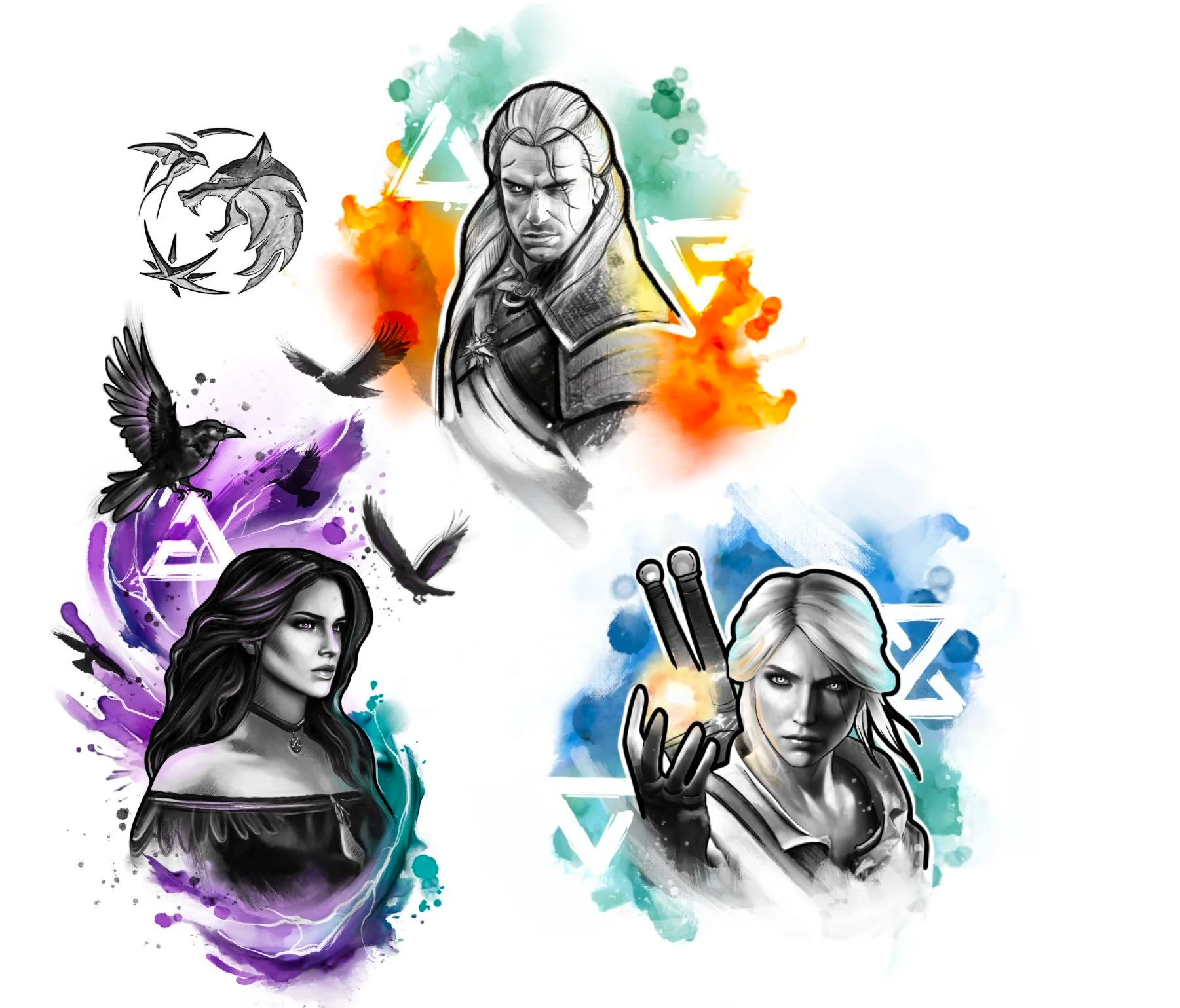 Návrh: Witcher