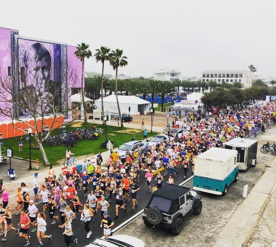 The Seaside School Half Marathon & 5K is one of the area’s largest fundraising events with proceeds benefiting the community’s Seaside School. Photo Credit: Cottage Rental Agency