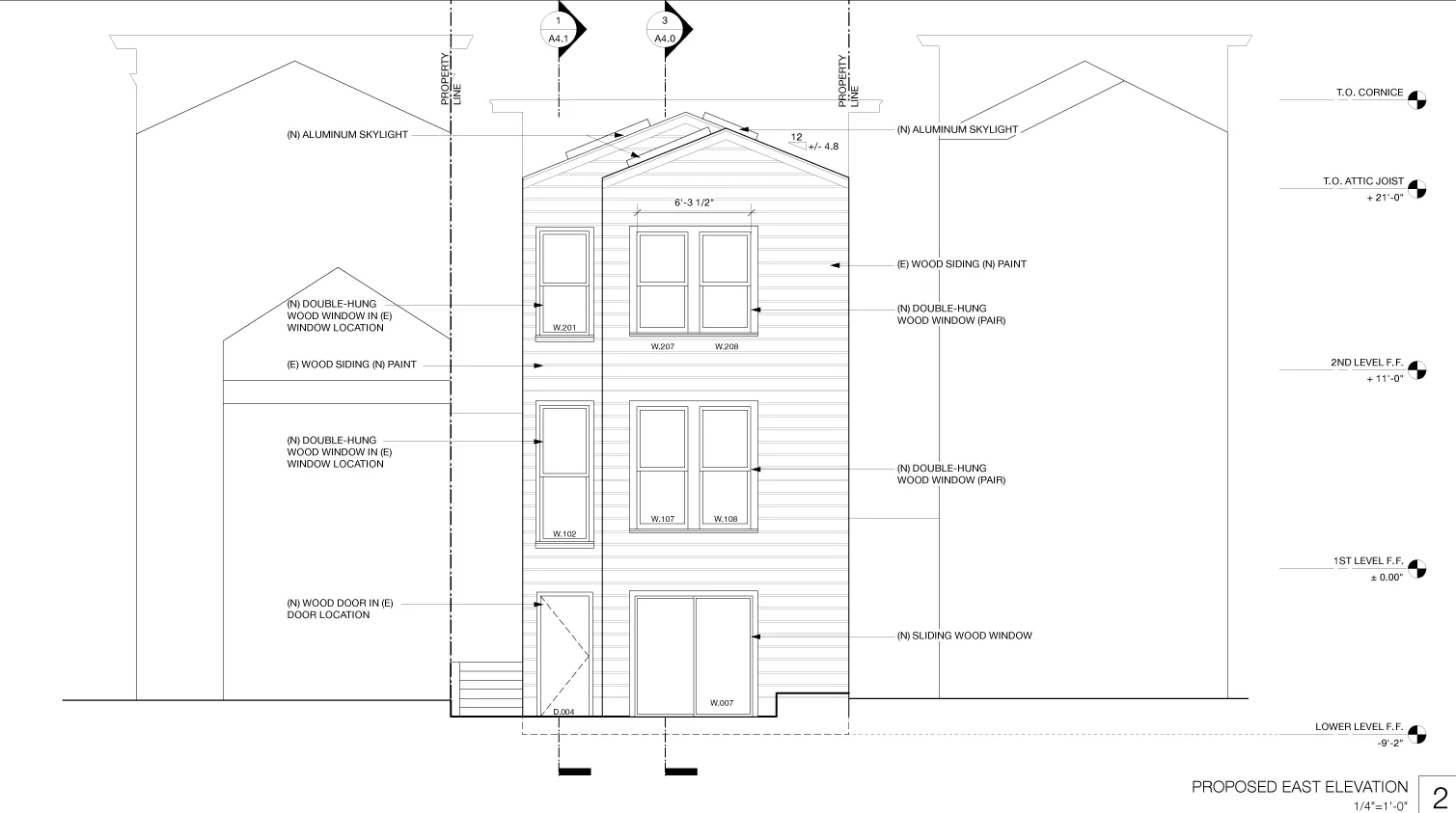 Above drawings are by Zack | de Vito Architecture & Construction.