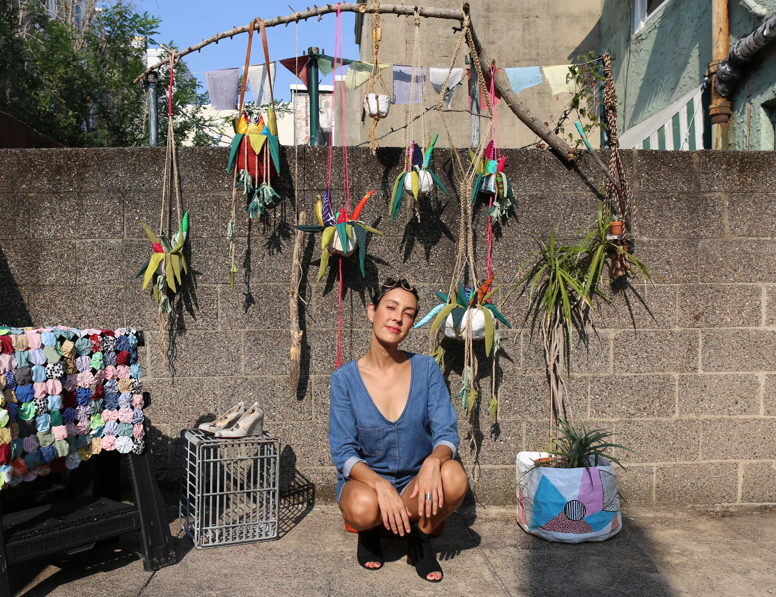 Quilt, Soft Sculpture, Paper Mache 2017