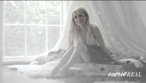 Emma Roberts is #AerieREAL
