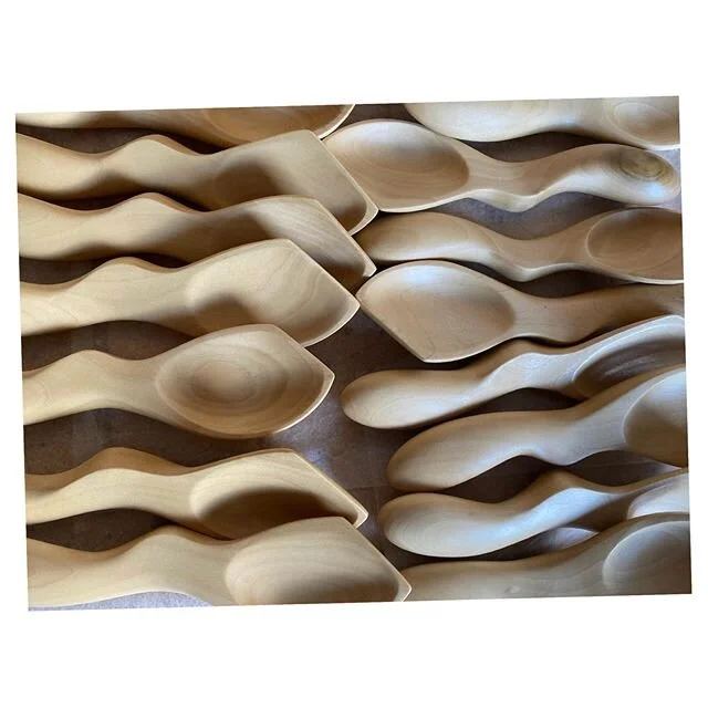 Coming spoon, stay tuned. Asymmetrical serving/stirring utensils.