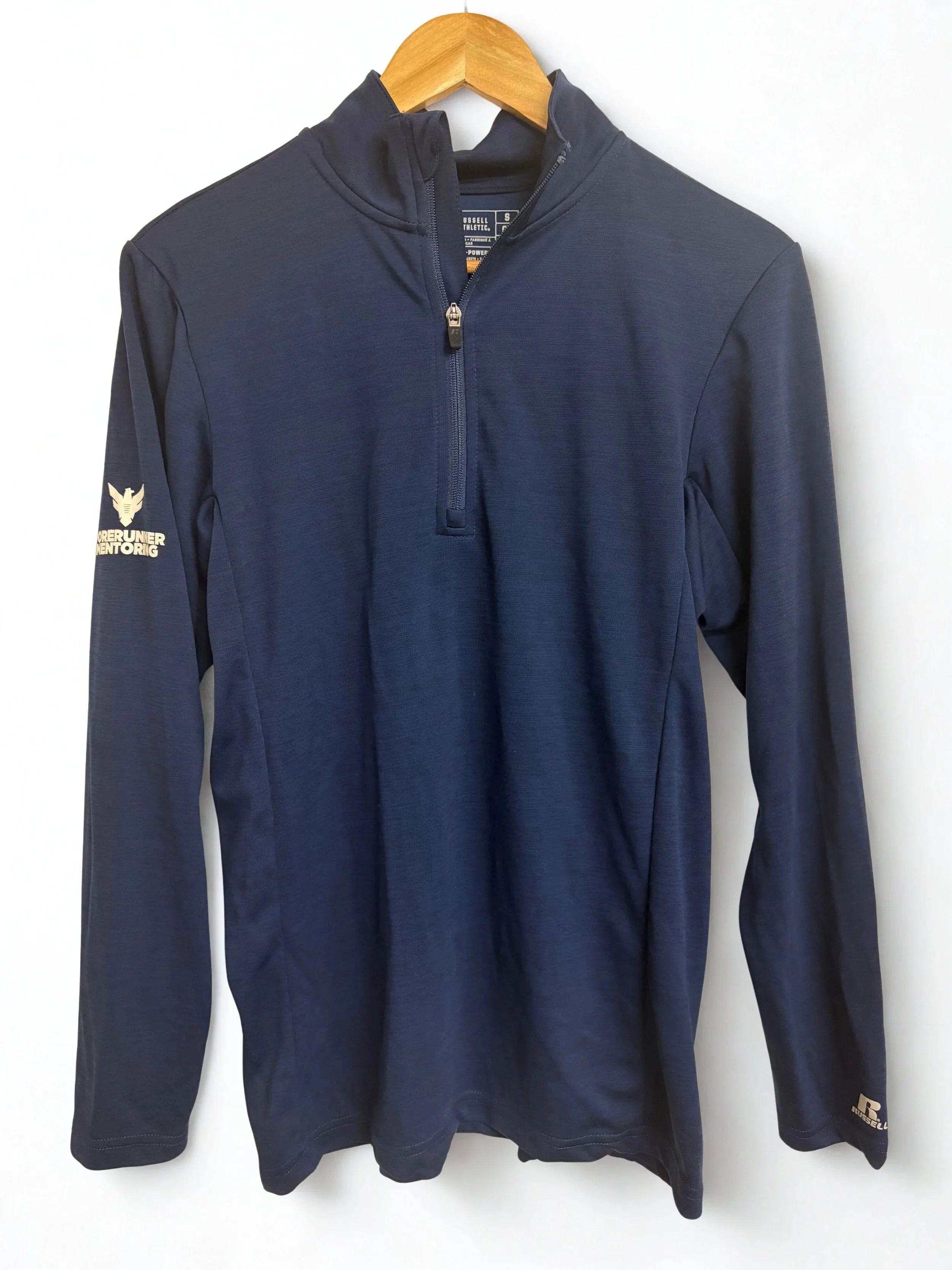 Russell Atheletics Dri-Fit Quarter Zip - Royal Blue