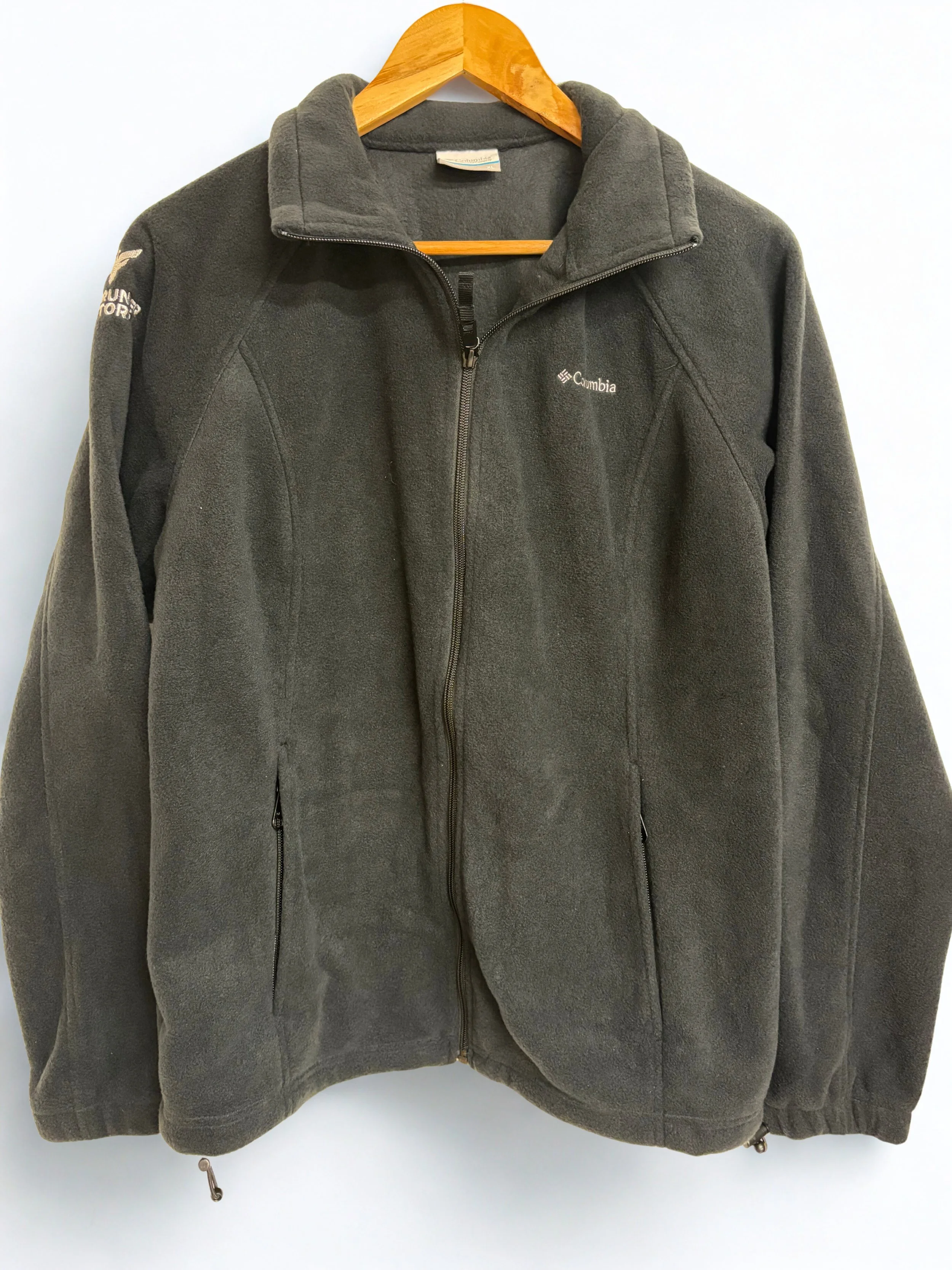 XL - Columbia Fleece Zip Up - Black