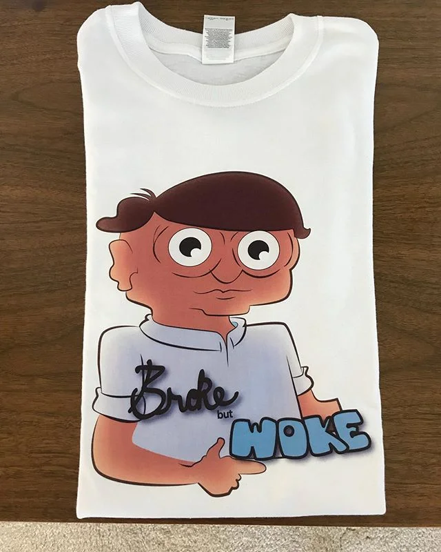 Don’t forget to pick up your “Broke but Woke” shirts before they’re out. Link in bio. Please DM me if you have any problems making a purchase. #thehustleisreal #chicagoartist #chicagoartists #coffee #illustratorsoninstagram #keephopealive #hope #broke #woke #brokebutwoke #brokebuthappy #tshirt #helpanartist #supportlocalart #supportlocalarts