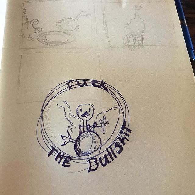 Rough sketches for a friend. #fuckthebullshit #illustrator #illustratorsoninstagram #chicagoartists #chicagoartist #roadrunner #roughsketches #roughsketch #coffee #beer #art #artist #desert #cartoons #hope #roadrunners #roadrunnerbird