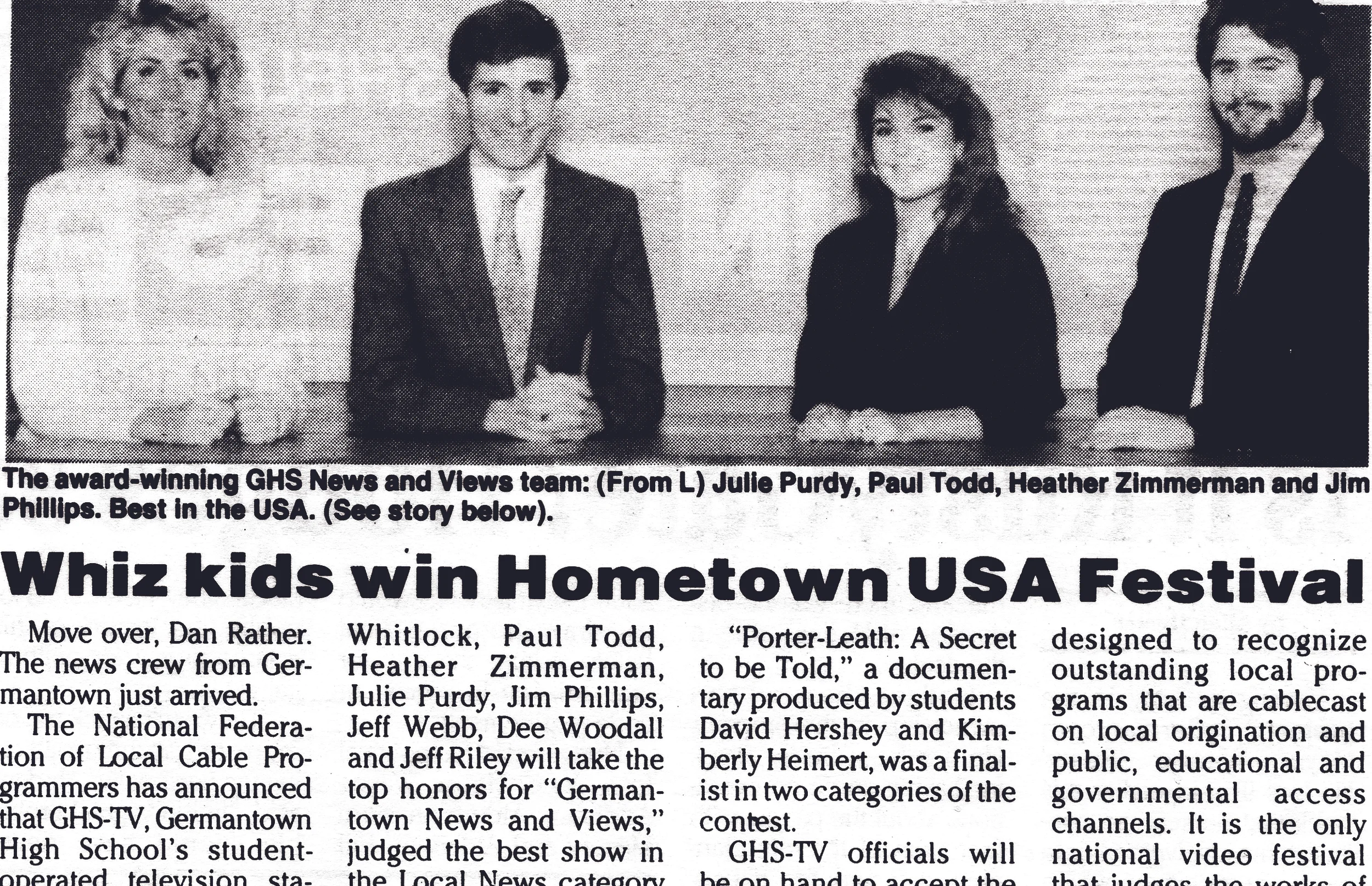 1988 ACM Hometown winners