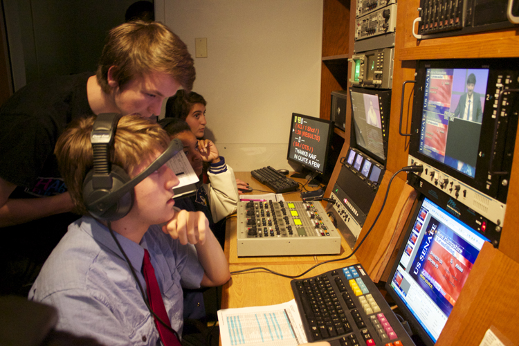 Bienz and the rest of our anchor producers will spend a lot of time with graphics producer Ben Taylor. Taylor is responsible for bringing up graphics for every race mentioned on air during the live, three-hour cablecast.