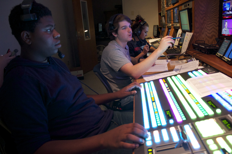  Sean Byrne directs the show along with switcher Myles Roddy. 