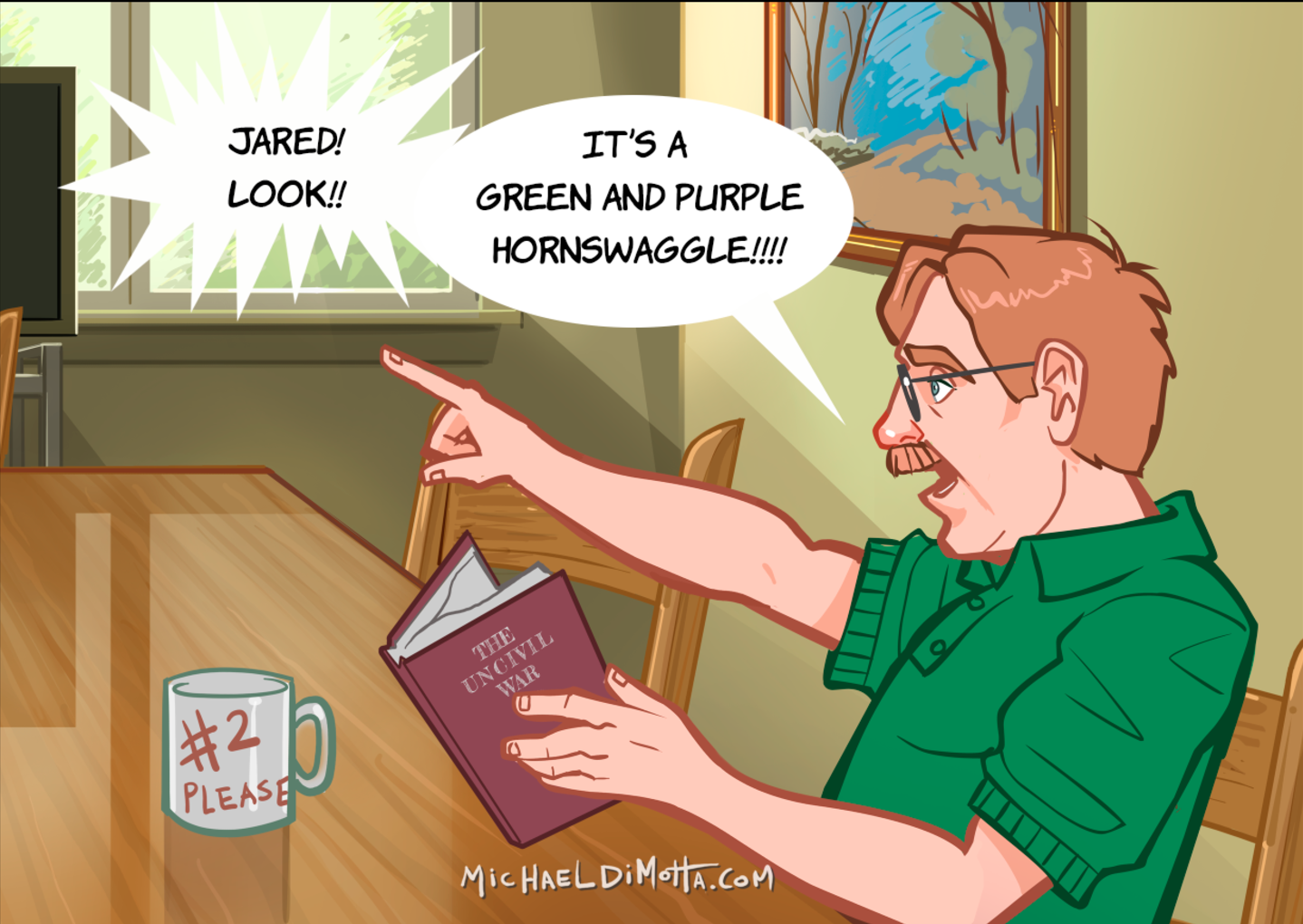 Green & Purple Hornswaggle.