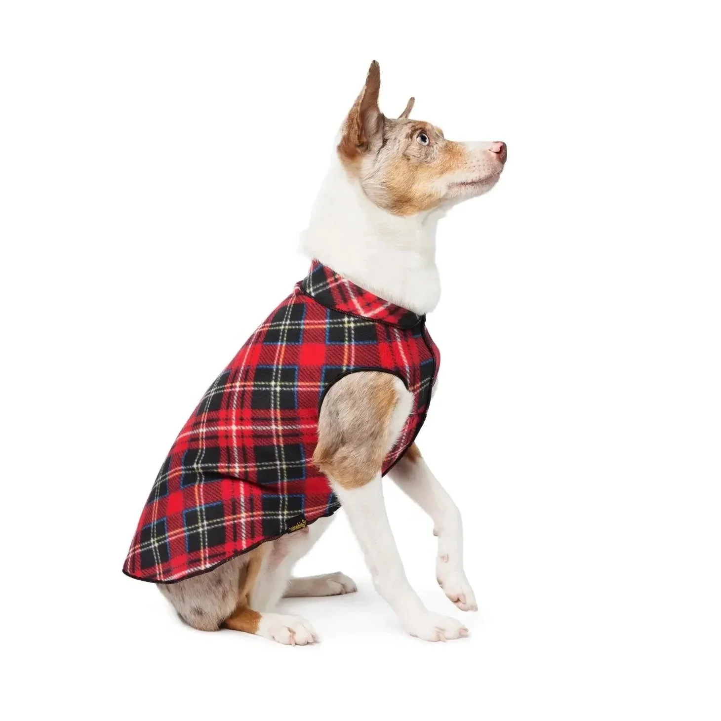 GoldPaw Fleece Red Plaid